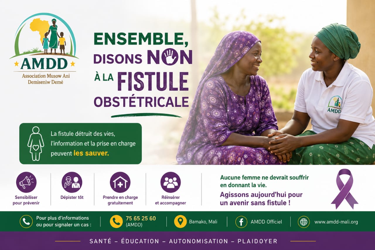 Campagne de Sensibilisation Fistule Obstétricale — Bamako 2017